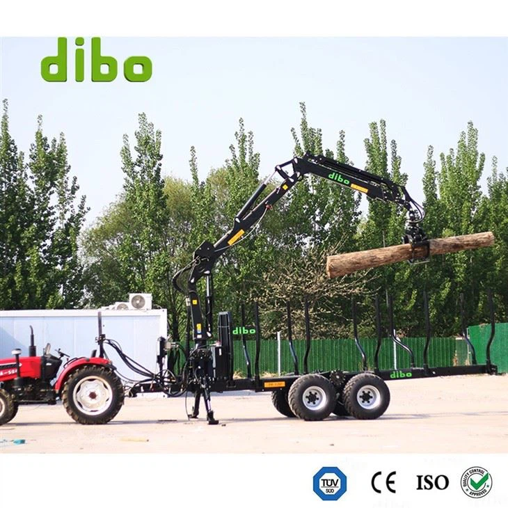 Forest Log Trailer Trailer Crane